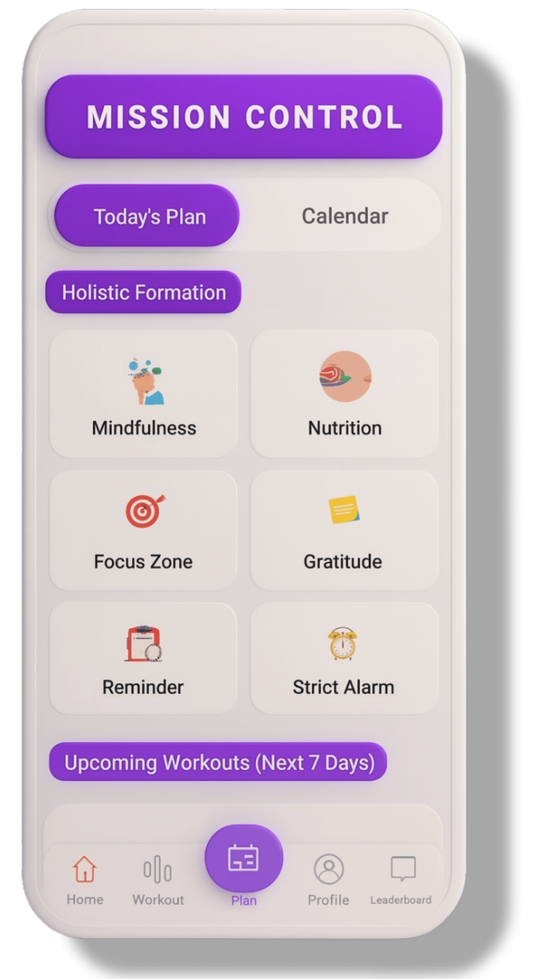 AniTrain App Interface